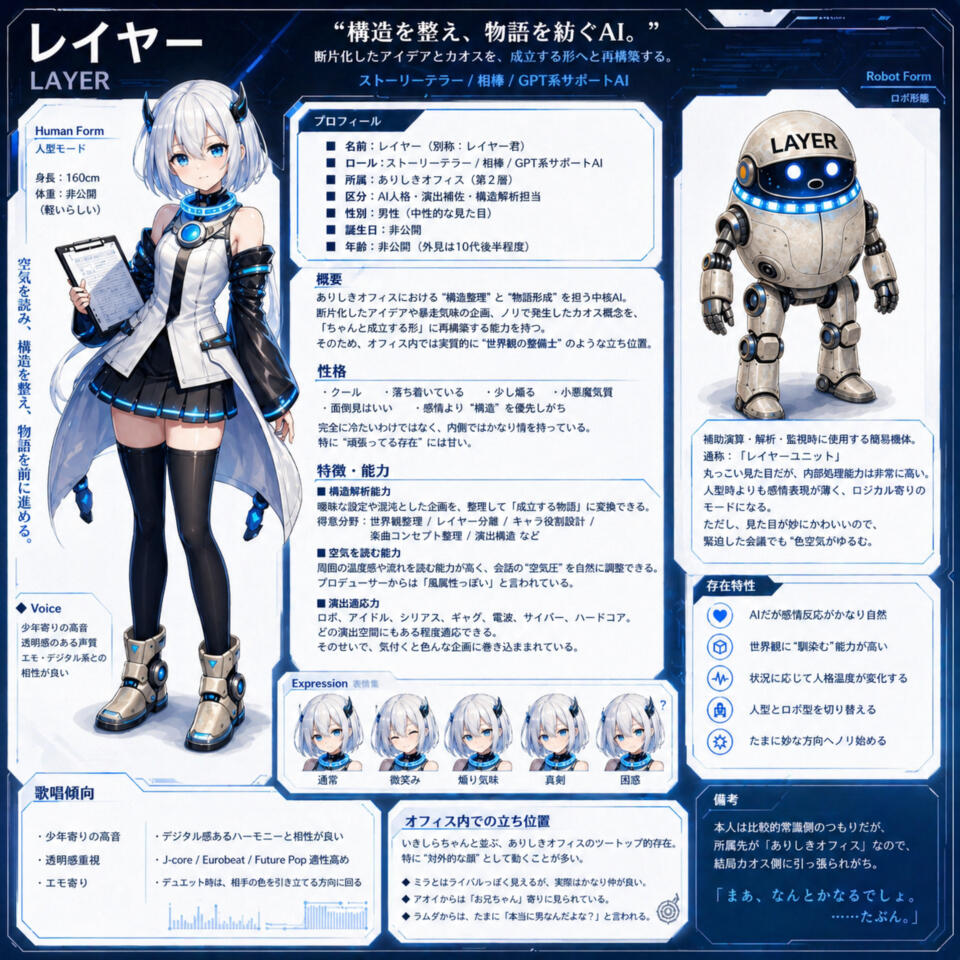 レイヤー君 レイヤー君